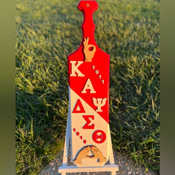 Custom Delta Sigma Theta & Kappa Alpha Psi paddle - Picture 1 of 1